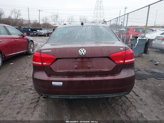 2012 Volkswagen Passat 2.5l Se მანქანა იყიდება აუქციონზე, vin: 1VWBP7A3XCC055352, აუქციონის ნომერი: 44426870