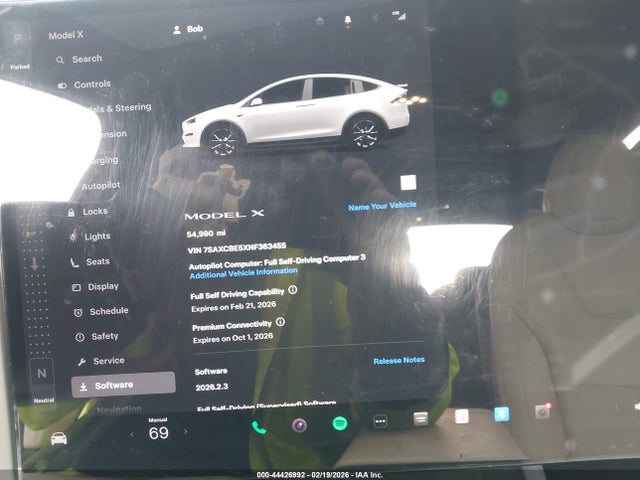 2022 TESLA MODEL X 7SAXCBE5XNF363455 Photo 6