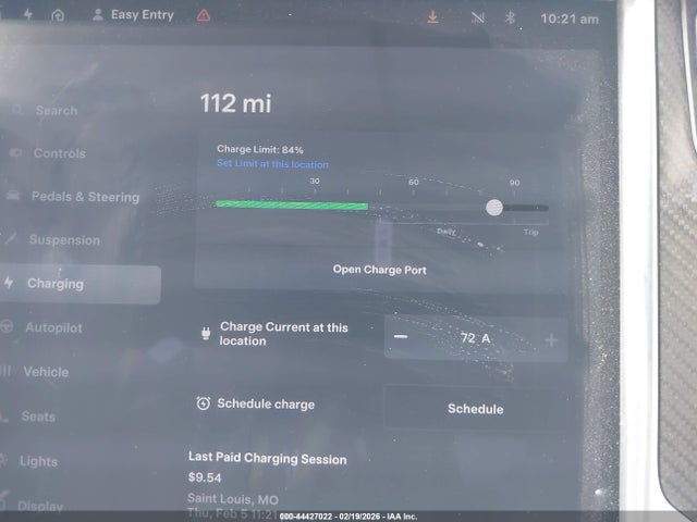 Aukcja sprzedaży 2018 Tesla Model X 100d/75d/p100d, vin: 5YJXCBE45JF089774, numer aukcji: 44427022
