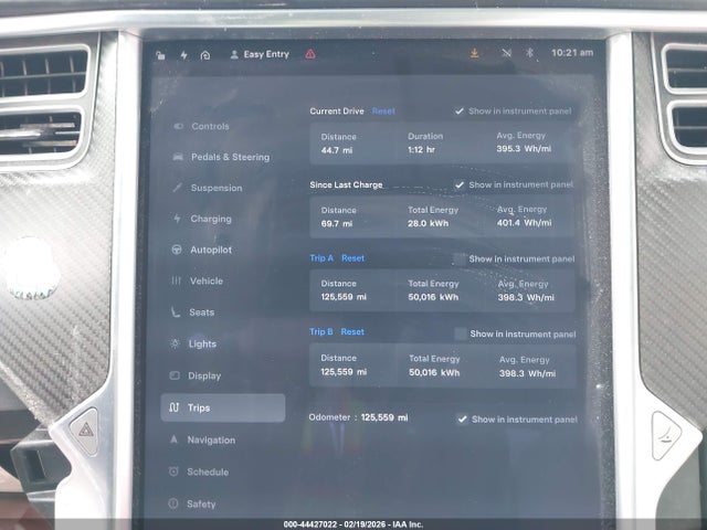 Aukcja sprzedaży 2018 Tesla Model X 100d/75d/p100d, vin: 5YJXCBE45JF089774, numer aukcji: 44427022