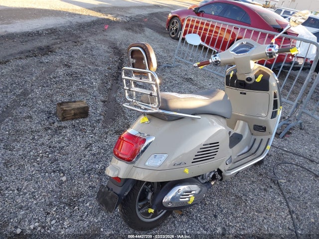 Продажа на аукционе авто 2023 Vespa Gts/sei Giorni 300, vin: ZAPMD39M7P5100539, номер лота: 44427235