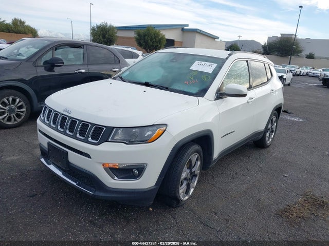 2021 Jeep Compass Limited Fwd მანქანა იყიდება აუქციონზე, vin: 3C4NJCCB5MT559361, აუქციონის ნომერი: 44427281