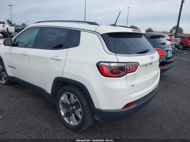 2021 Jeep Compass Limited Fwd მანქანა იყიდება აუქციონზე, vin: 3C4NJCCB5MT559361, აუქციონის ნომერი: 44427281
