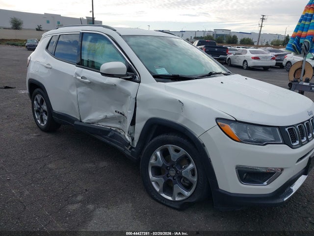2021 Jeep Compass Limited Fwd მანქანა იყიდება აუქციონზე, vin: 3C4NJCCB5MT559361, აუქციონის ნომერი: 44427281
