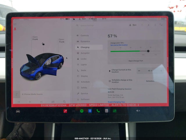 Продаж на аукціоні авто 2018 Tesla Model 3 Long Range/performance, vin: 5YJ3E1EB6JF101044, номер лоту: 44427420