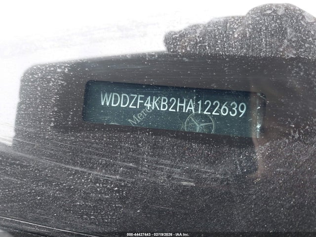 44427443 :رقم المزاد ، WDDZF4KB2HA122639 vin ، 2017 Mercedes-benz E 300 4matic مزاد بيع