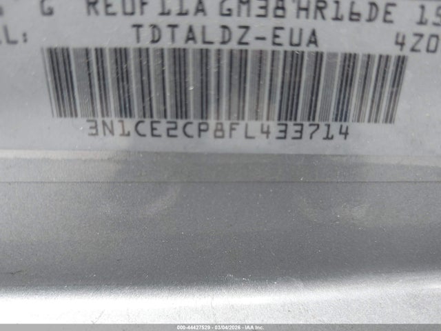 44427529 :رقم المزاد ، 3N1CE2CP8FL433714 vin ، 2015 Nissan Versa Note Sv مزاد بيع