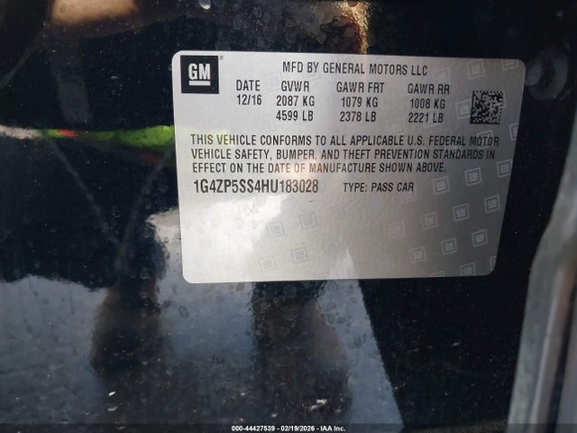 Aukcja sprzedaży 2017 Buick Lacrosse Essence, vin: 1G4ZP5SS4HU183028, numer aukcji: 44427539