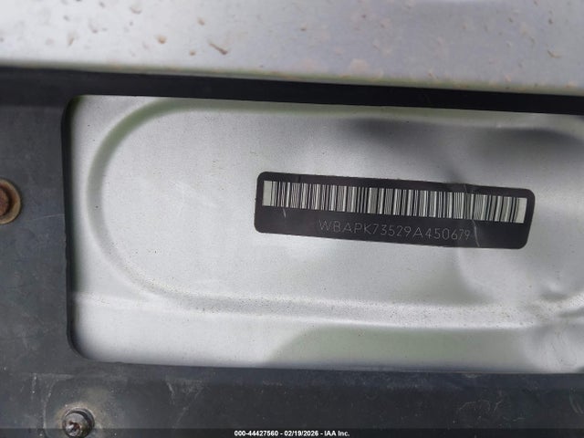 44427560 :رقم المزاد ، WBAPK73529A450679 vin ، 2009 Bmw 328i Xdrive مزاد بيع