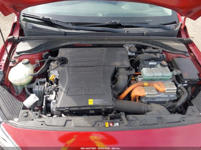 KMHC65LC4KU170593 Hyundai Ioniq Hybrid Blue