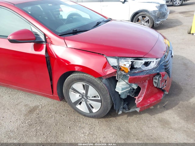 KMHC65LC4KU170593 Hyundai Ioniq Hybrid Blue