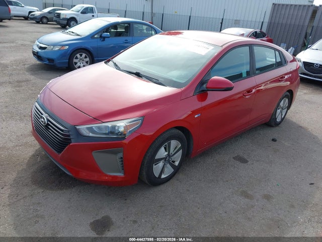 KMHC65LC4KU170593 Hyundai Ioniq Hybrid Blue