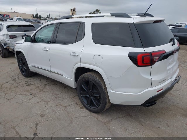 Auction sale of the 2018 Gmc Acadia Denali, vin: 1GKKNPLSXJZ178371, lot number: 44427742