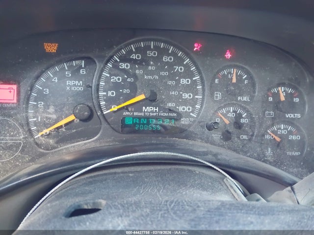 44427758 :رقم المزاد ، 1GTEK19T5YE114996 vin ، 2000 Gmc Sierra 1500 Sl/sle مزاد بيع
