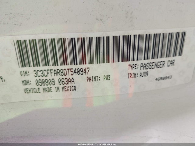 2013 FIAT 500 3C3CFFAR8DT540947 Photo 8