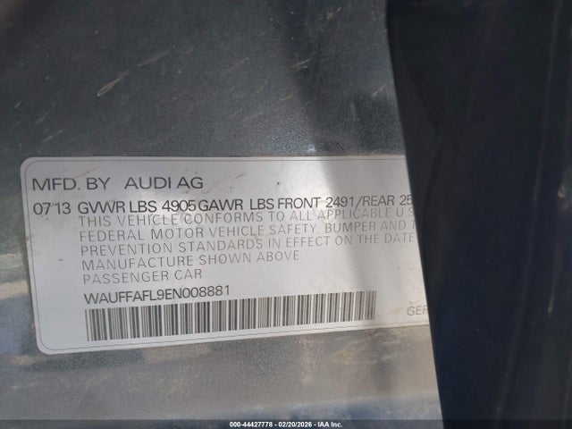 2014 AUDI A4 WAUFFAFL9EN008881 Photo 8