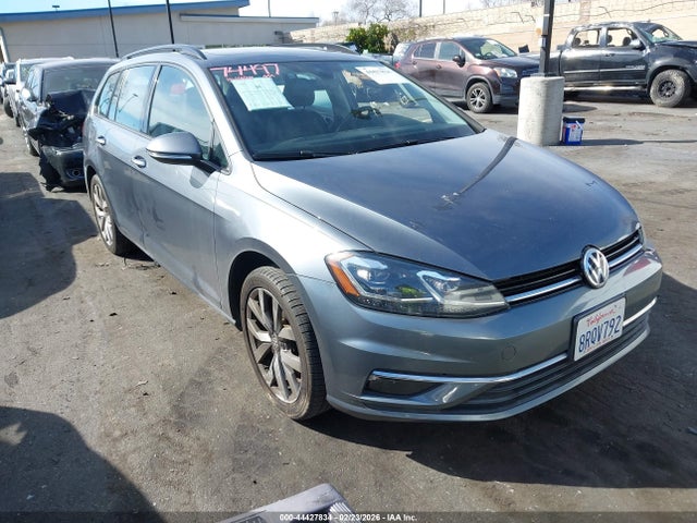 2019 VOLKSWAGEN GOLF SPORTWAGEN 3VWY57AU1KM512832