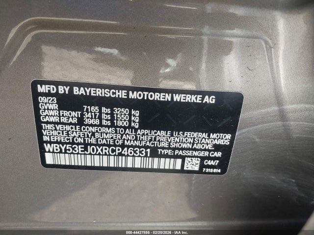 2024 BMW I7 WBY53EJ0XRCP46331 Photo 8