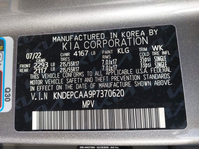 2023 KIA SELTOS KNDEPCAA9P7370620 Photo 8