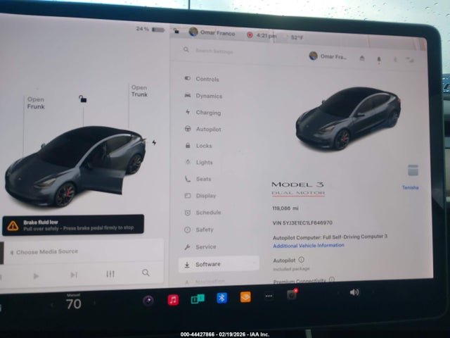 2020 TESLA MODEL 3 5YJ3E1EC1LF646970 Photo 6