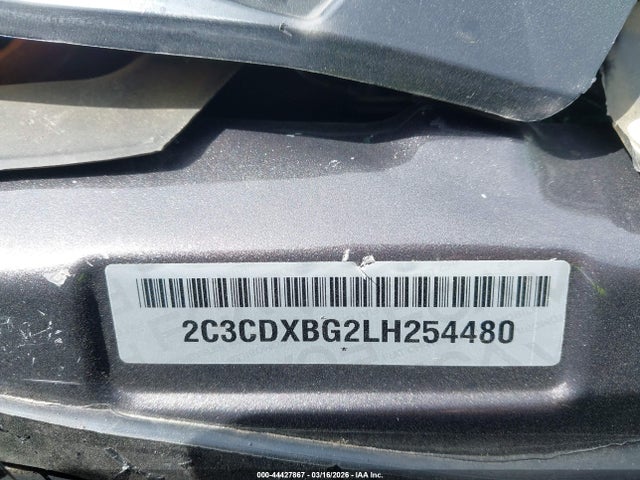 2C3CDXBG2LH254480 Dodge Charger Sxt Rwd