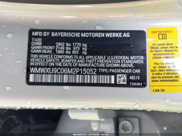 2021 MINI HARDTOP WMWXU9C06M2P15052 Photo 8