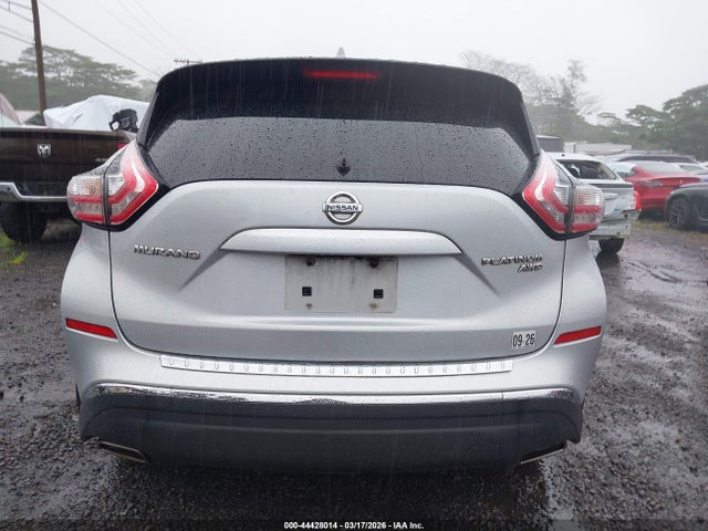 Nissan Murano Platinum 2018 5N1AZ2MH2JN170477 Image 16