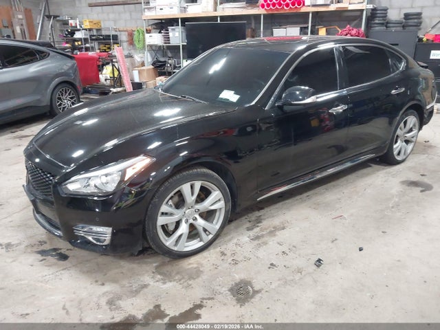 44428049 :رقم المزاد ، JN1BY1PR3HM210045 vin ، 2017 Infiniti Q70l 3.7x مزاد بيع