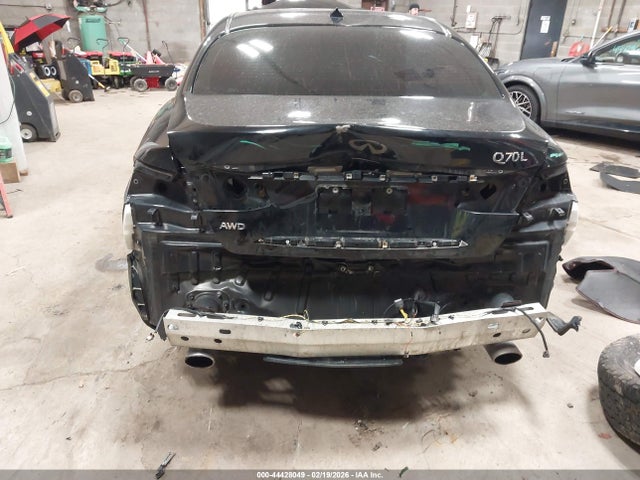 44428049 :رقم المزاد ، JN1BY1PR3HM210045 vin ، 2017 Infiniti Q70l 3.7x مزاد بيع