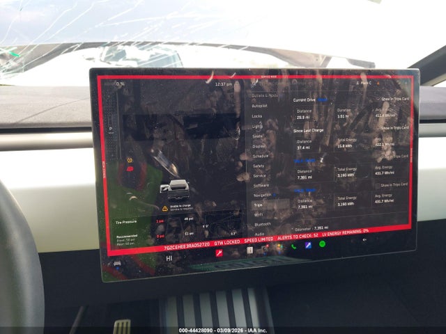 44428090 :رقم المزاد ، 7G2CEHEE3RA052720 vin ، 2024 Tesla Cybertruck Cyberbeast مزاد بيع