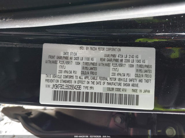 JM3KFBCL5S0554296 Mazda Cx-5 2.5 S Preferred