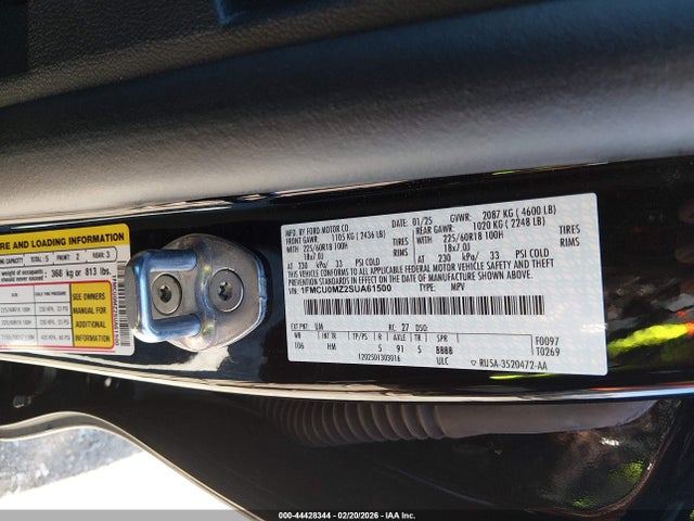 2025 FORD ESCAPE 1FMCU0MZ2SUA61500 Photo 8