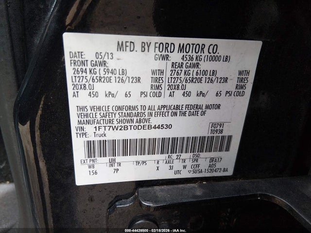 2013 FORD F-250 1FT7W2BT0DEB44530 Photo 8