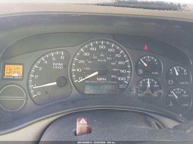 Aukcja sprzedaży 2001 Gmc Yukon Xl 1500 Sle, vin: 3GKFK16T81G286614, numer aukcji: 44428514