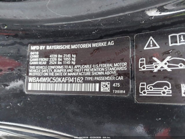 2019 BMW 440I WBA4W9C50KAF94162 Photo 8
