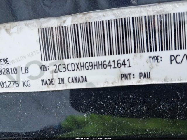 Aukcja sprzedaży 2017 Dodge Charger Sxt, vin: 2C3CDXHG9HH641641, numer aukcji: 44428564