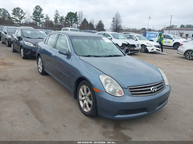 2006 INFINITI G35 JNKCV51E46M512558