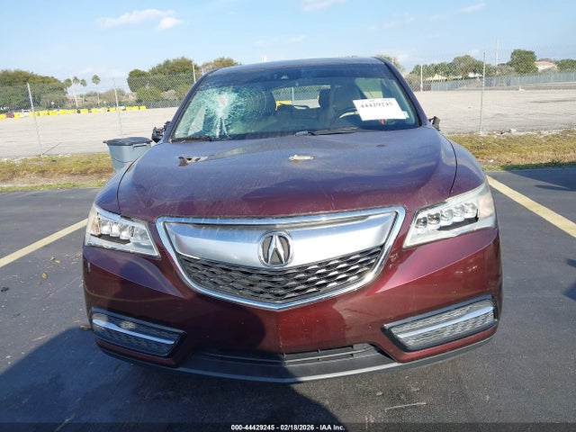 2016 Acura Mdx Technology   Acurawatch Plus Packages/technology Package მანქანა იყიდება აუქციონზე, vin: 5FRYD3H40GB007783, აუქციონის ნომერი: 44429245