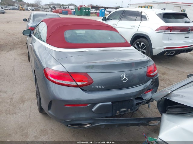 44429334 :رقم المزاد ، WDDWK4JB4HF424761 vin ، 2017 Mercedes-benz C 300 مزاد بيع
