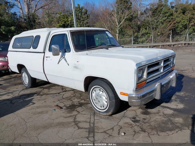 1987 DODGE D-SERIES 1B7HD14T5HS352198