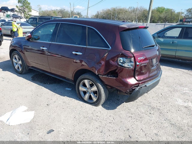 Продаж на аукціоні авто 2010 Acura Mdx Technology Package, vin: 2HNYD2H63AH500186, номер лоту: 44429354