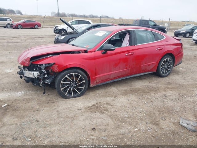 Продажа на аукционе авто 2020 Hyundai Sonata Sel Plus, vin: 5NPEJ4J20LH028186, номер лота: 44429363