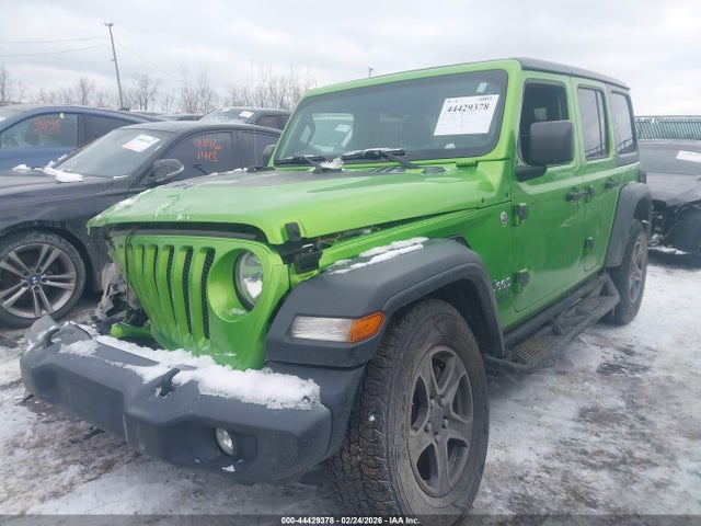 44429378 :رقم المزاد ، 1C4HJXDG8KW566780 vin ، 2019 Jeep Wrangler Unlimited Sport S 4x4 مزاد بيع