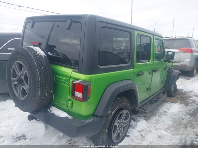 44429378 :رقم المزاد ، 1C4HJXDG8KW566780 vin ، 2019 Jeep Wrangler Unlimited Sport S 4x4 مزاد بيع