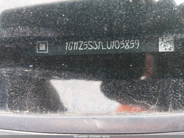 1G11Z5S31LU105859 Chevrolet Impala Fwd Lt
