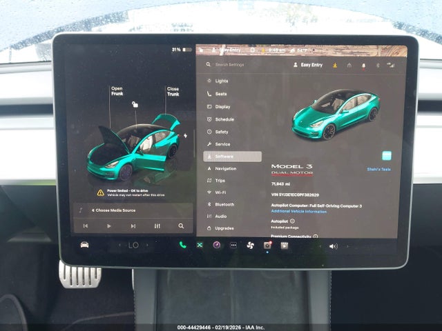 2023 TESLA MODEL 3 5YJ3E1EC0PF382629 Photo 6