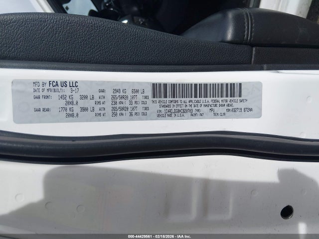 Aukcja sprzedaży 2017 Dodge Durango Gt Awd, vin: 1C4RDJDG8HC820703, numer aukcji: 44429561