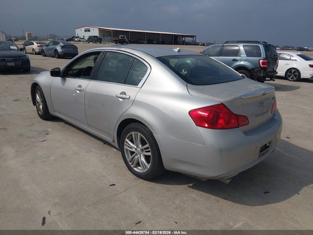 Продажа на аукционе авто 2012 Infiniti G37x, vin: JN1CV6ARXCM977788, номер лота: 44429754