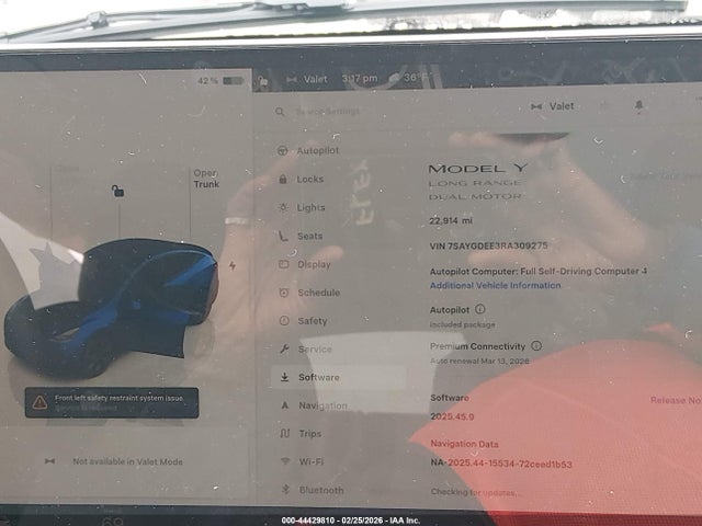 2024 TESLA MODEL Y 7SAYGDEE3RA309275 Photo 6