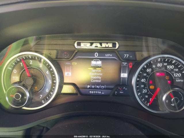Продажа на аукционе авто 2019 Ram 1500 Big Horn/lone Star  4x2 5'7 Box, vin: 1C6RREFT7KN664272, номер лота: 44429915